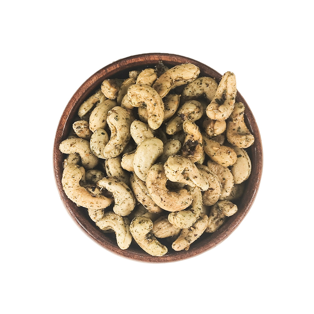 Ginger Lemon Cashew Nuts / Nimboo Adraki